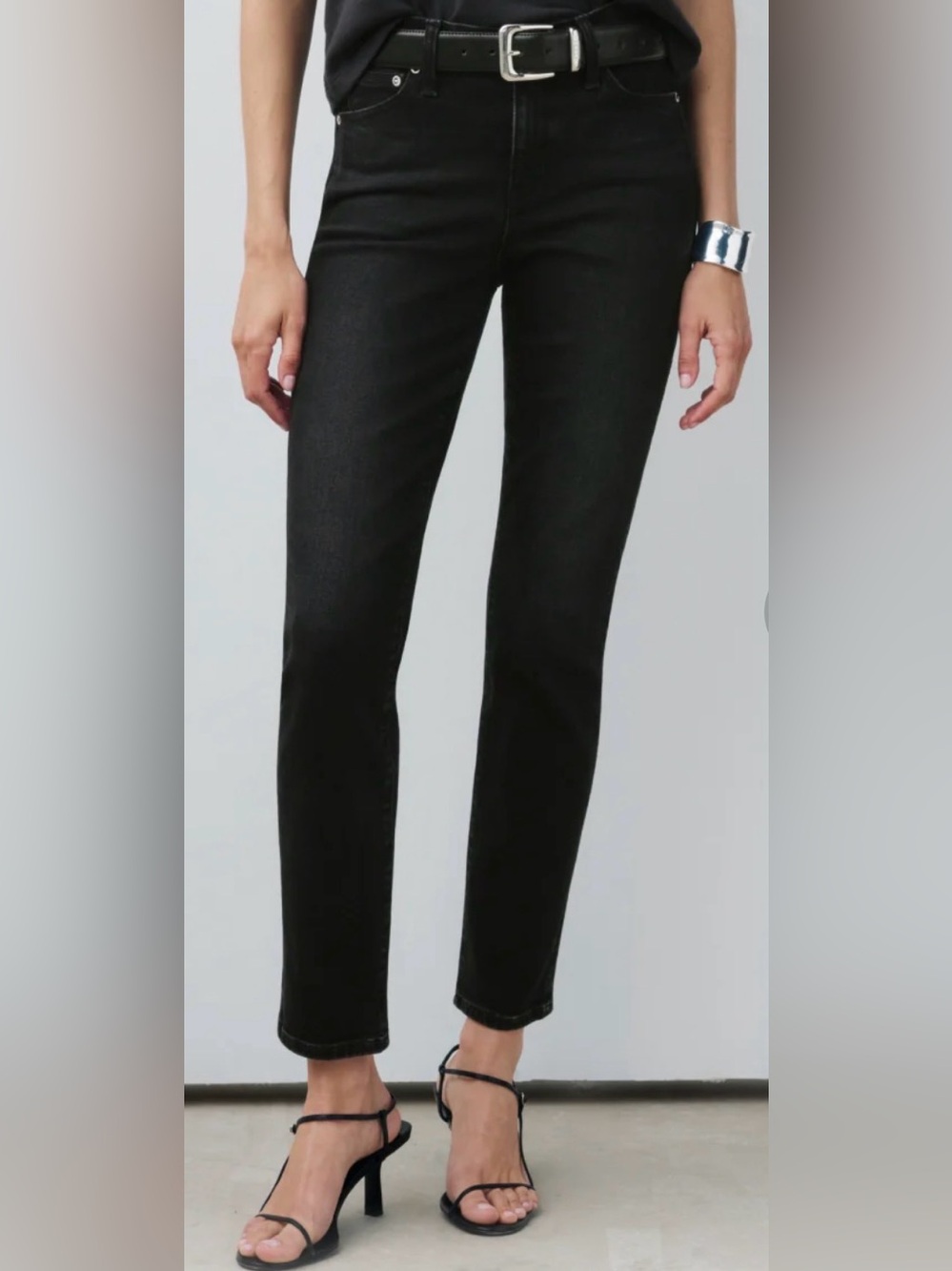 AYR the Stir cropped slim jeans